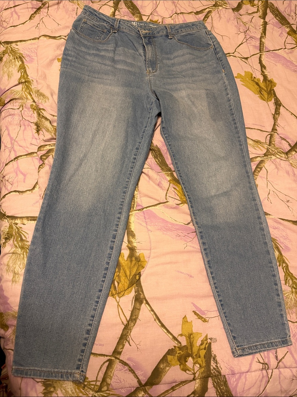 NOBO Light Blue Straight Leg Jeans